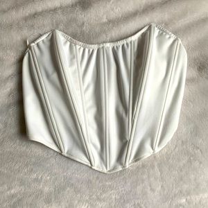 White Corset Top